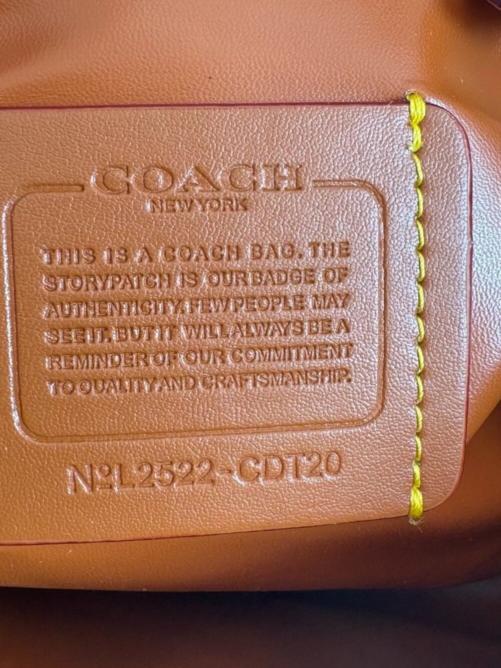 Coach Brown Suede Shoulder Bag - Picture 8 of 8